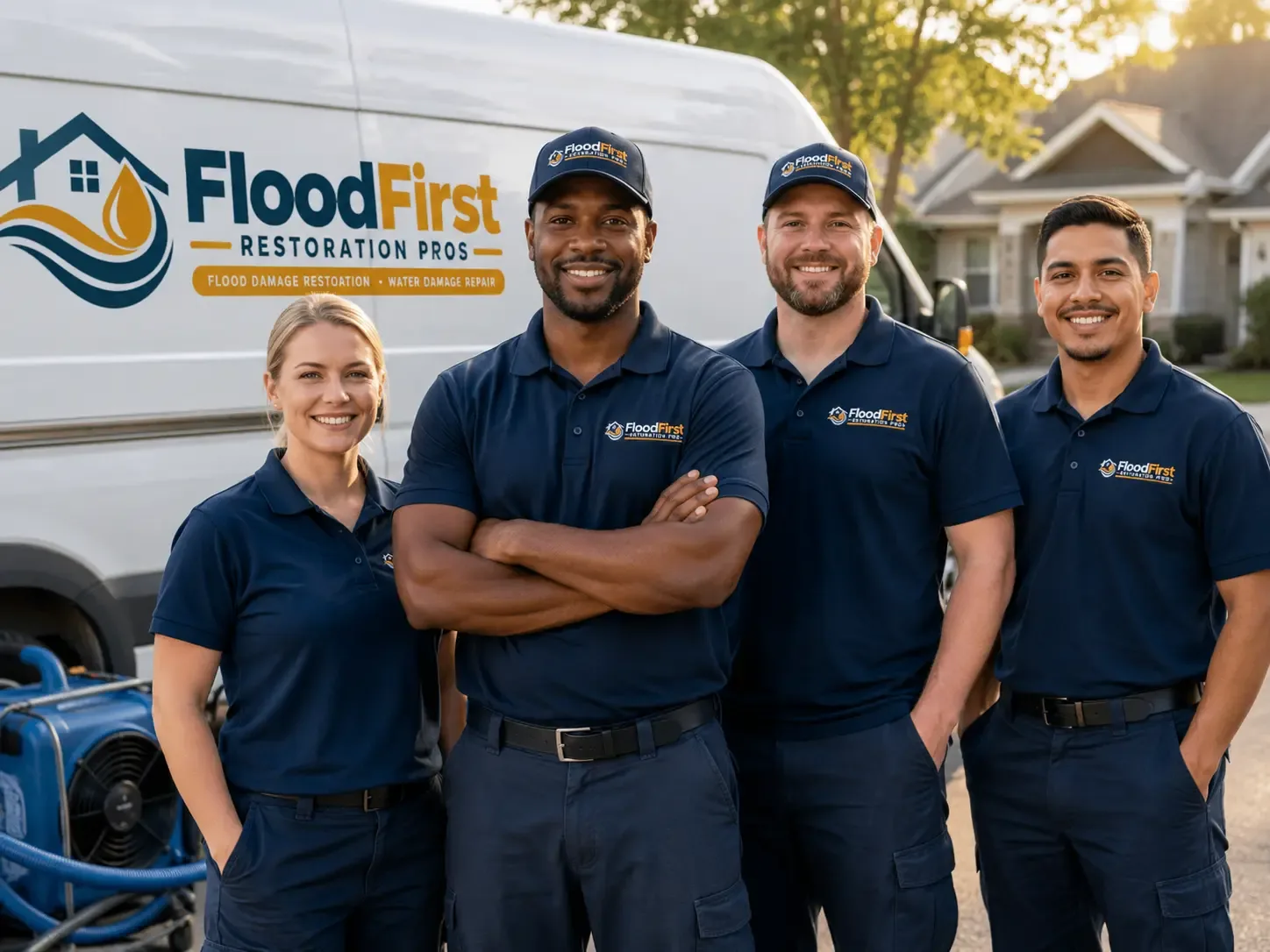 Flood Damage Restoration company in Lucerne, CA